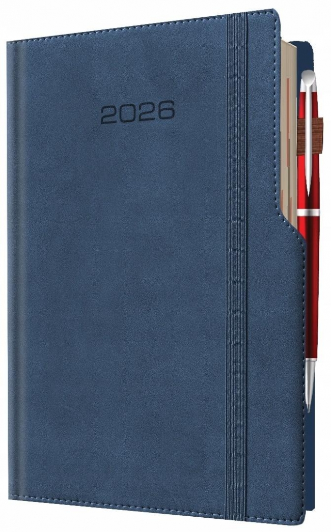 <img src='https://webimage.pl/pics/618/1/d5901421111618.jpg' style='height:440px' /> Kalendarz 2026 A5 dzienny biznes planer pastelowy