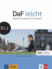 DaF leicht B1.2. KB + UB + DVD LEKTORKLET - Praca zbiorowa