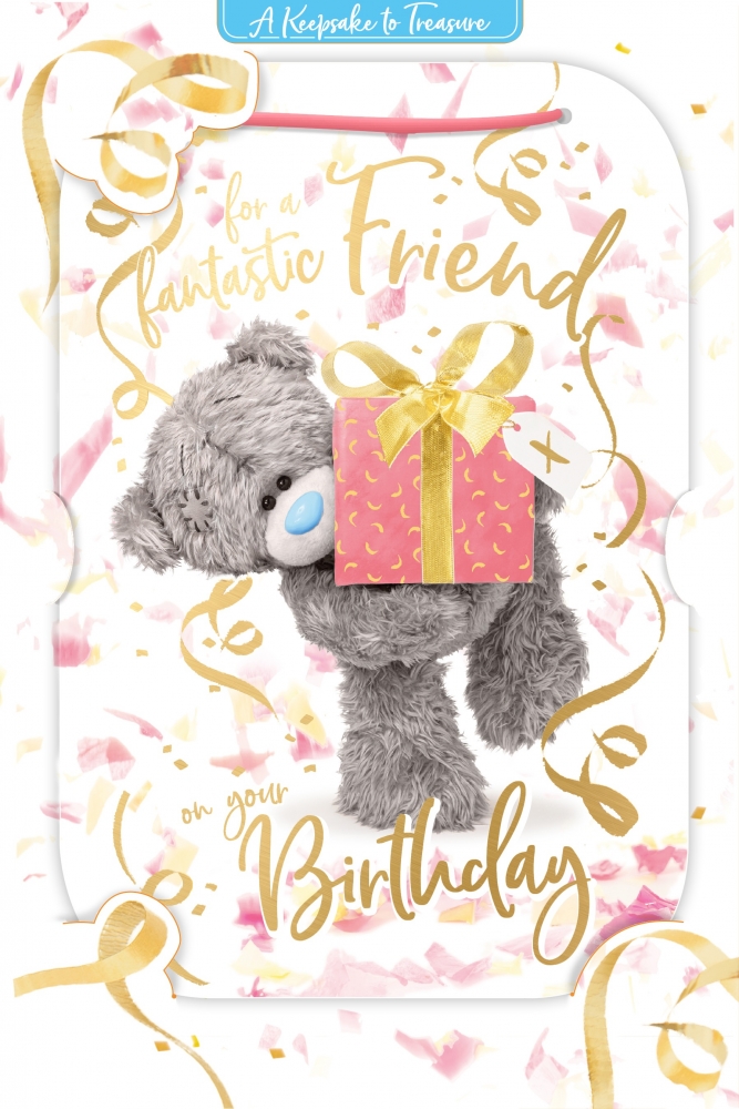 Kartka holograficzna 3D - For a fantastic friend