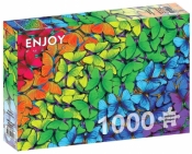 Puzzle 1000 Kolorowe motyle