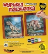 Wypukła malowanka Dwupak Dinozaury Tyrannosaurus-Triceratops (66061)