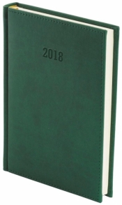 Kalendarz 2017 A5 Vivella z registrami Zielony