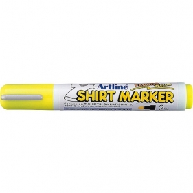 Marker do tkanin T-Shirt 2mm - żółty fluo (AR-002)