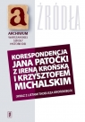 Korespondencja Jana Patocki z Ireną Krońską i Krzysztofem Michalskim