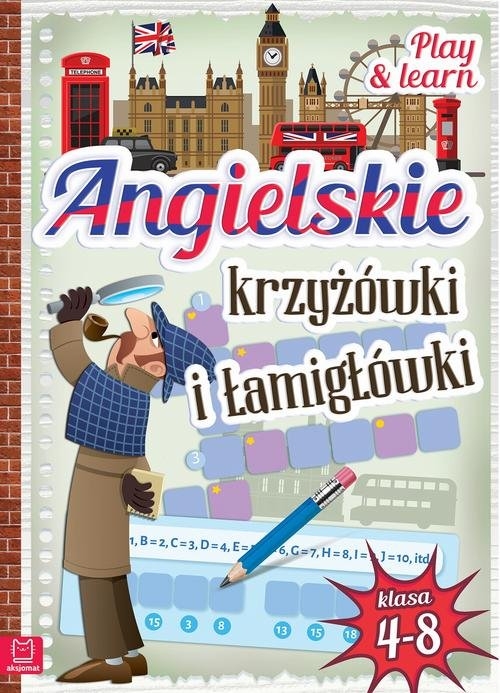 Angielskie krzyżówki i łamigłówki