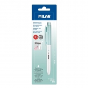 Milan, ołówek automatyczny PL1 Antibacterial HB 0,7 mm - zielony (BWM10458IBGGR)