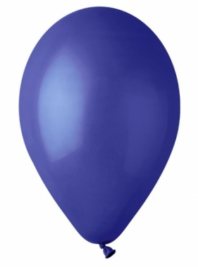Balony pastel 10" granatowe