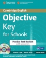 Objective Key for Schools Practice Test Booklet with answers + CD Capel Annette, Sharp Wendy
