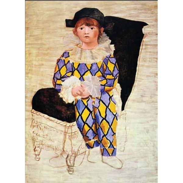 ARTE 2000 EL. Picasso-Pa ul w strojuArlekina