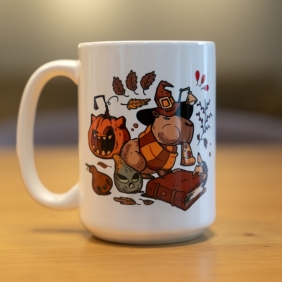 Kubek duży (440 ml) – Jesienna Kapiciosa