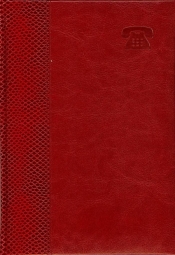 Skorowidz książkowy (SK1) 04 snake/czerw TELEGRAPH