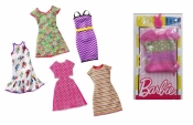 BARBIE Modna sukienka mix wzorów (FCT12)