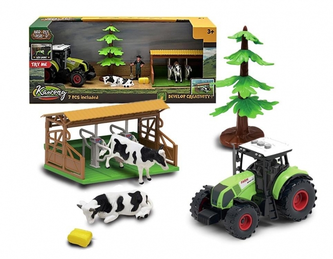 Zestaw farma z traktorem 7el