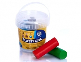 Plastelina Astra w wiaderku, 6 kolorów (303106001)
