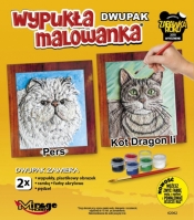 Wypukła malowanka Dwupak Koty Pers- Dragon Li (62062)