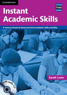 Instant Academic Skills with Audio CD - Sarah Lane