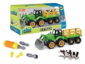 Traktor Adar z przyczepą do skręcania, z narzędziami (511620)