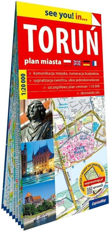 See you! in... Toruń plan miasta 1:20 000