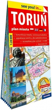 See you! in... Toruń plan miasta 1:20 000 - Opracowanie zbiorowe