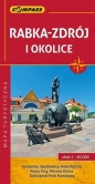 Rabka-Zdrój i okolice. Mapa turystyczna w skali 1:40 000 - Opracowanie zbiorowe