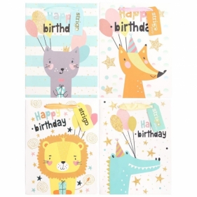 Torba prezentowa Party 18x23x10cm mix STRIGO
