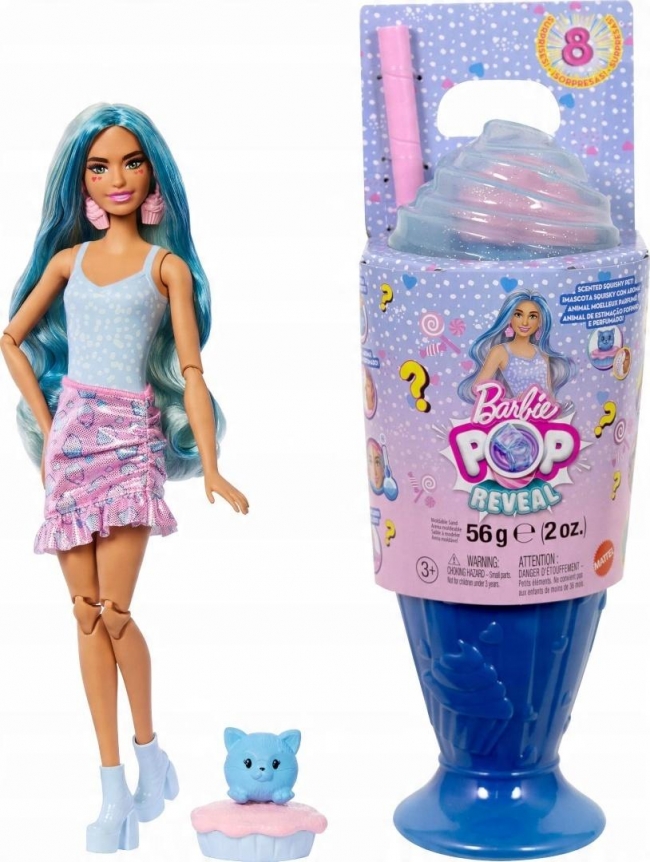 Barbie Pop Reveal Lalka Seria Stylowy deser