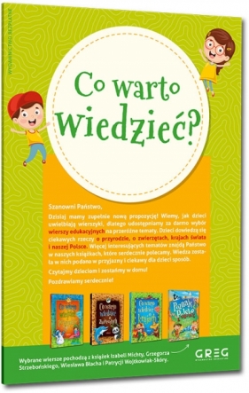 Co warto wiedzieć? - Izabela Michta, Wiesław Błach, Grzegorz Strzeboński, Patrycja Wojtkowiak-Skóra