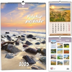 Kalendarz 2023 13 Plansz B3 - Polskie Pejzaże