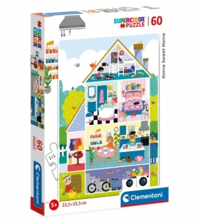 Puzzle SuperColor 60: Home Sweet Home (26062)