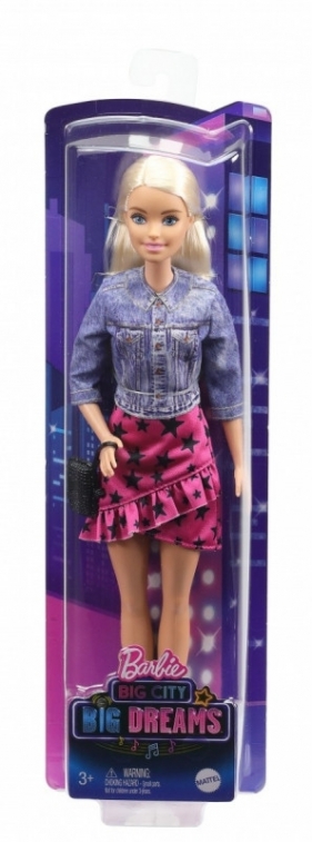 Lalka Barbie Big City Big Dreams Malibu lalka podstawowa (GXT03)