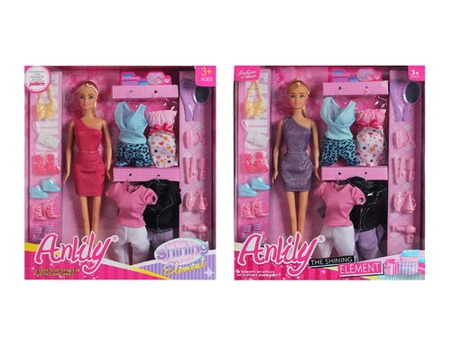 Lalka 30 cm z szafą i akcesoriami (7132052)