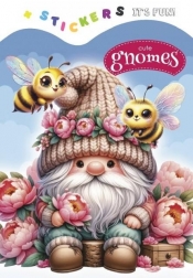 Kolorowanka 135x190 z naklejkami Urocze gnomy