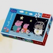 Świnka Peppa Puzzle 60 elementów Podróż na Księżyc (17262)