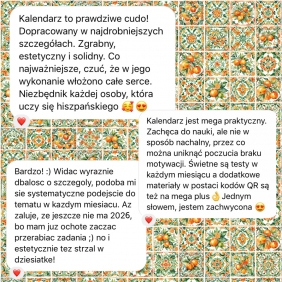 AGENDA 2026. Zaplanuj swój rok po hiszpańsku. Poziom podstawowy A1-A2 - Joanna Masłowska