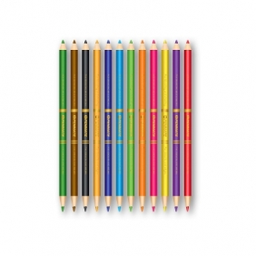 Kredki ołówkowe Penmate Kolori Dubla Artist 12 kol. (TT7986)