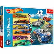 Puzzle 24 elementy Maxi Szybkie samochody Hot Wheels (14362)