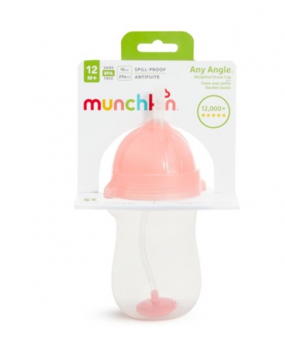 <img src='https://webimage.pl/pics/621/4/d5019090124621.jpg' style='height:440px' /> Kubek Munchkin niekapek ze słomką 296ml różowy