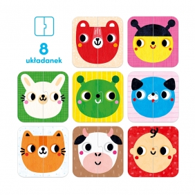 Czuczu: Układam połówki Buzie dla dzieci 15 mies.+