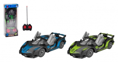 Pojazd auto sterowane pilotem z otwieranymi drzwiami