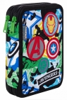 Coolpack - Jumper XL - Disney - Piórnik podwójny z wyposażeniem - Avengers