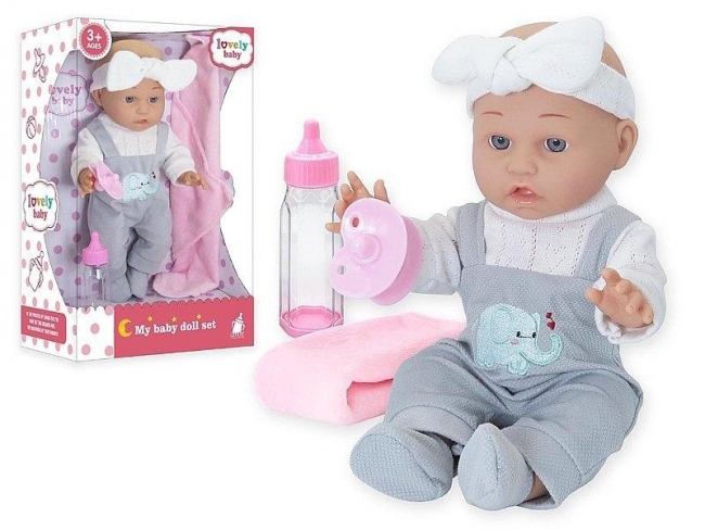 Lalka bobas z akcesoriami 30cm