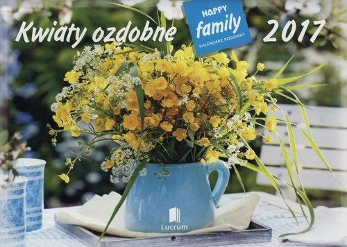 Kalendarz 2017 WL 02 Kwiaty ozdobne rodzinny