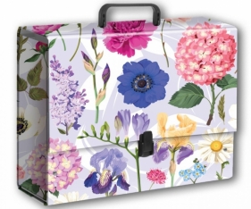 Teczka z rączką B4 Jumbo Kwiaty Polskie Hortensja