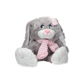 AXIOM Królik Nina z szalem 40 cm, różowy (4464)