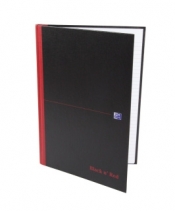 Brulion A4/96K OFFICE BLACK "n RED 400047606