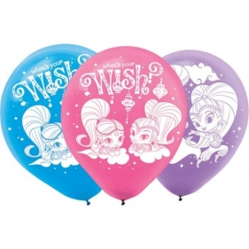 Balony lateksowe 22,8 cm Shimmer & Shine (9902164)