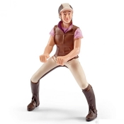Schleich Horse Club, Dżokejka rekreacyjna, różowa (SLH42162)