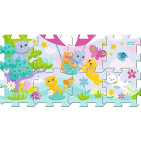Układanka Puzzlopianka - Kotki Psotki (61262)