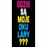 Zakładka ZK-128 magnetyczna Gdzie są moje okulary?