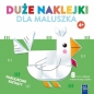 Duże naklejki dla maluszka 4+ Kurka - Opracowanie zbiorowe
